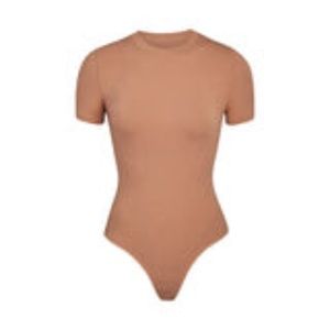 COTTON JERSEY T-SHIRT BODYSUIT